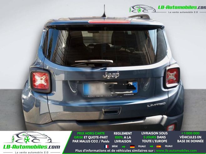 Jeep Renegade 1.6  Multijet 130 ch BVM Bleu de 2021