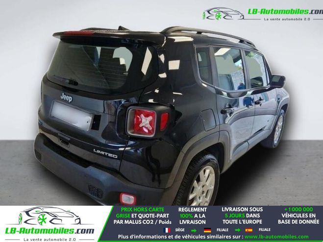 Jeep Renegade 1.5 130 ch BVR7 e-Hybrid Noir de 2021
