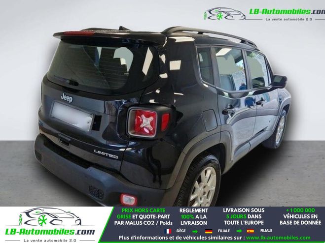 Jeep Renegade 1.5 130 ch BVR7 e-Hybrid Noir de 2021