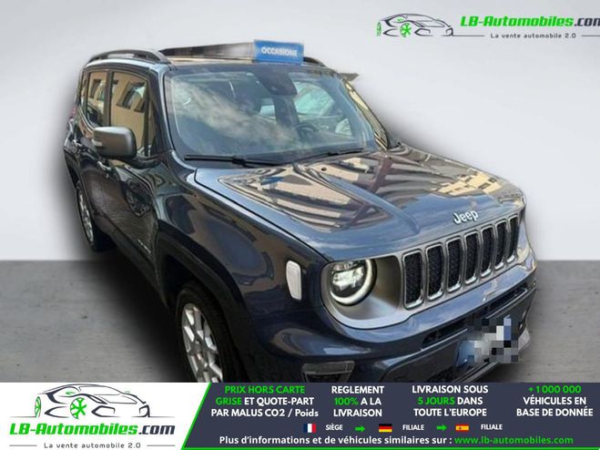 Jeep Renegade 1.3 GSE 180 ch 4x4 BVA Bleu M�tallique de 2019