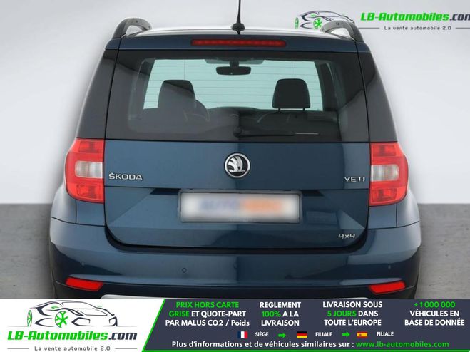 Skoda Yeti 1.4 TSI 150 4x4 BVA Bleu M�tallique de 2017