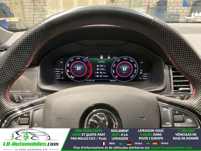 Skoda Kodiaq 2.0 Bi-TDI 240 BVA 4x4 5pl Bleu M�tallique de 2019