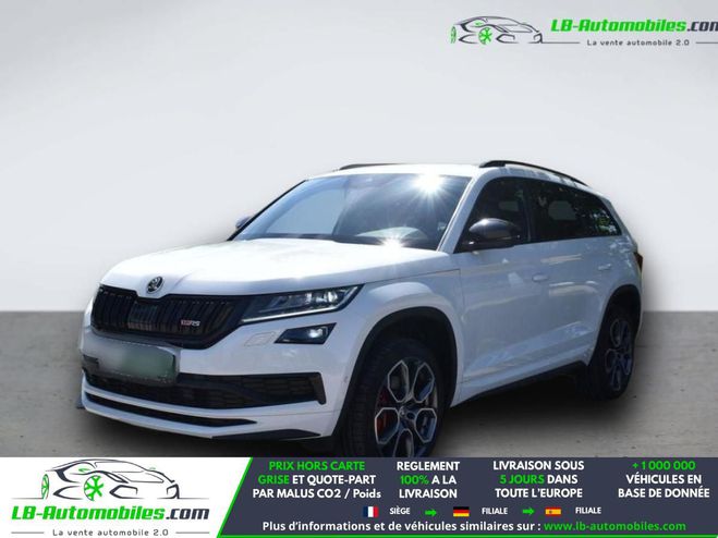 Skoda Kodiaq 2.0 Bi-TDI 240 BVA 4x4 5pl Blanc M�tallique de 2020