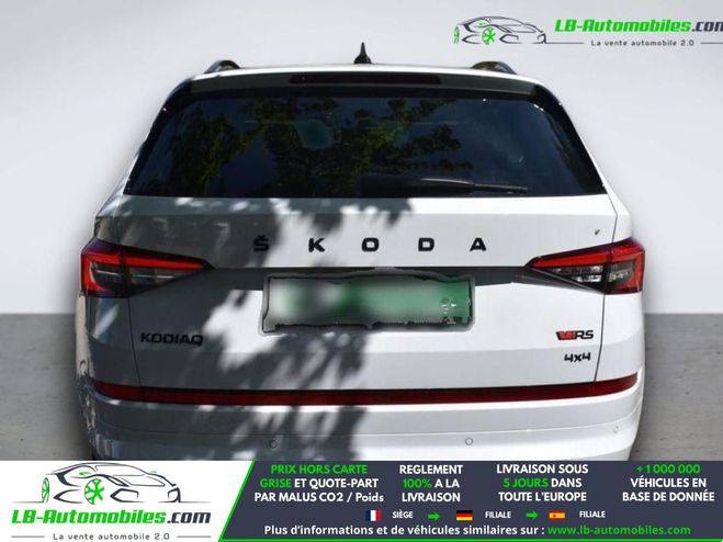 Skoda Kodiaq 2.0 Bi-TDI 240 BVA 4x4 5pl Blanc M�tallique de 2020