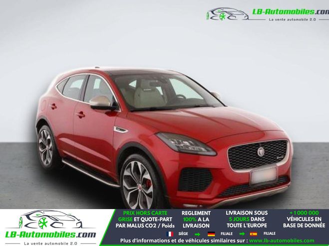 Jaguar E-Pace 2.0 - 250 ch AWD BVA Rouge M�tallique de 2019