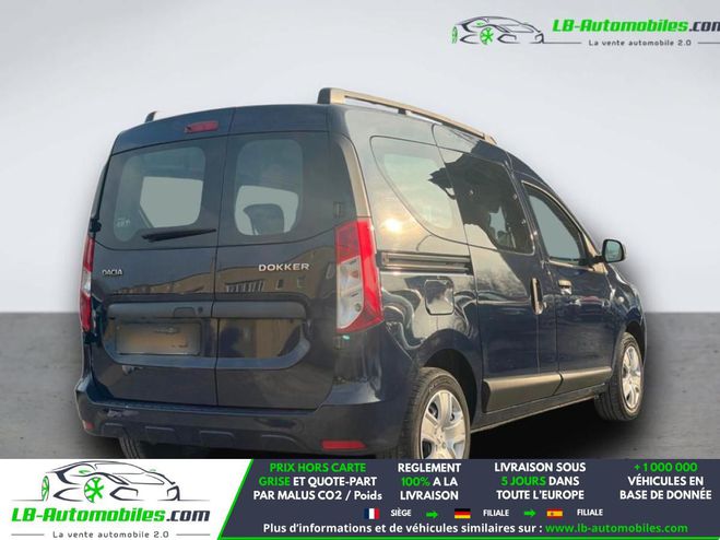 Dacia Dokker TCe 115 Bleu M�tallique de 2017