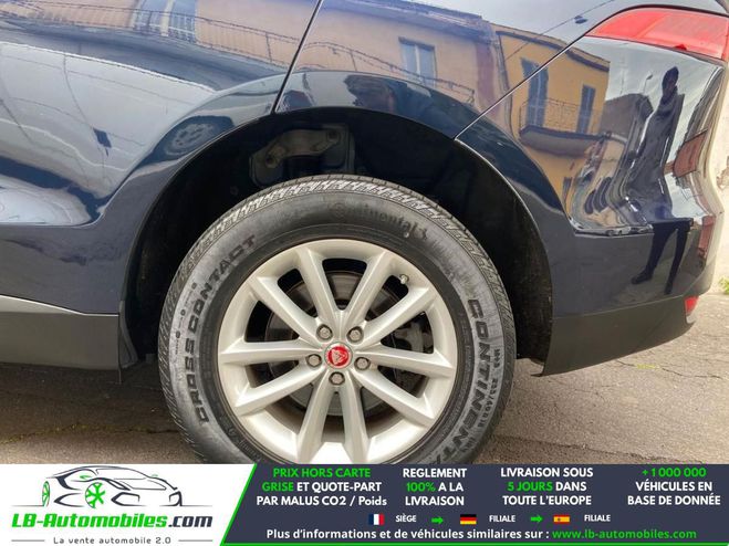 Jaguar F Pace 2.0 D - 180 ch 2WD BVA Bleu M�tallique de 2017