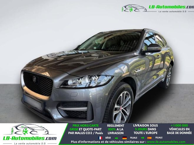 Jaguar F Pace 2.0 - 250 ch AWD BVA Gris M�tallique de 2019