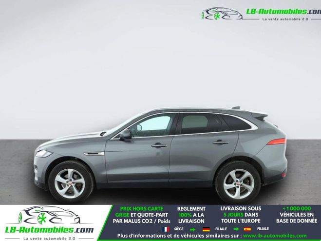 Jaguar F Pace 2.0 - 250 ch AWD BVA Gris de 2019