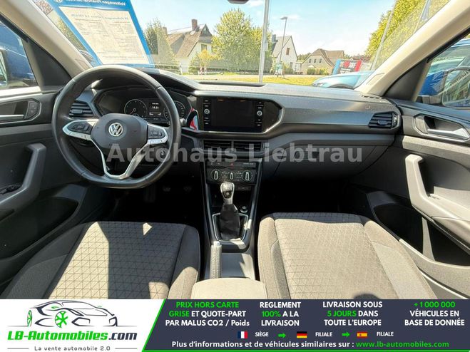 Volkswagen T Cross 1.0 TSI 95 Start/Stop BVM Bleu M�tallique de 2020
