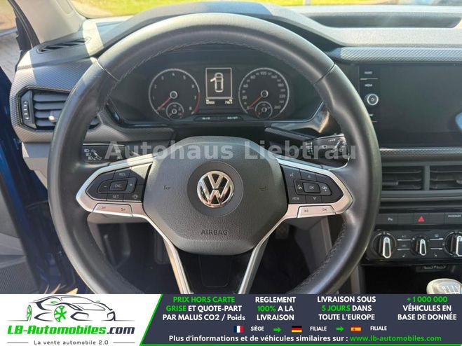 Volkswagen T Cross 1.0 TSI 95 Start/Stop BVM Bleu M�tallique de 2020