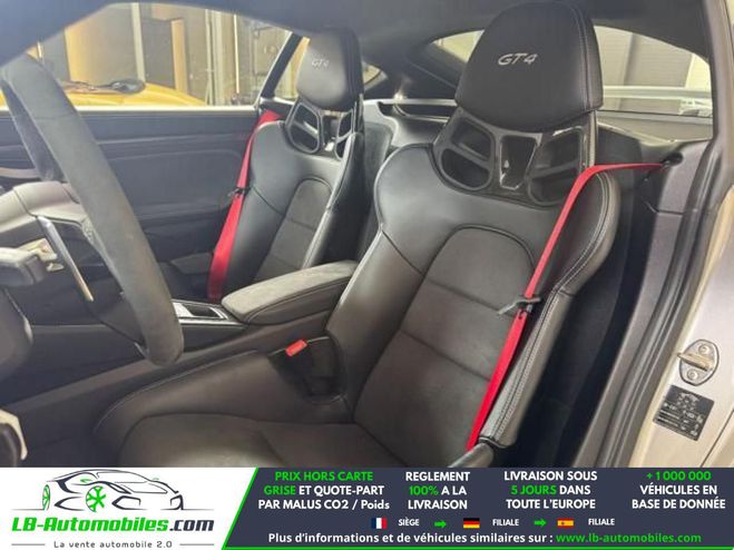 Porsche Cayman GT4 4.0i  420 ch PDK Gris M�tallique de 2021