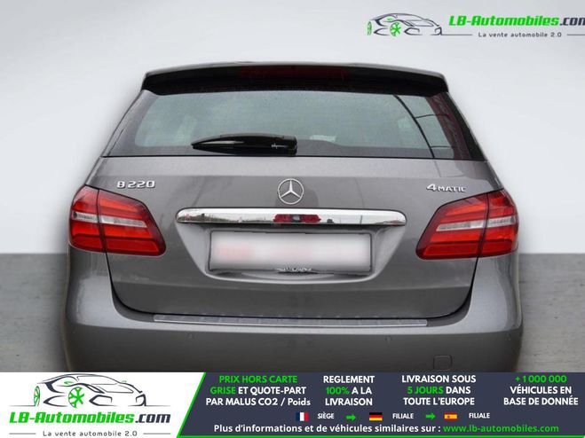 Mercedes Classe B 220 BVA 4-Matic Gris M�tallique de 2017