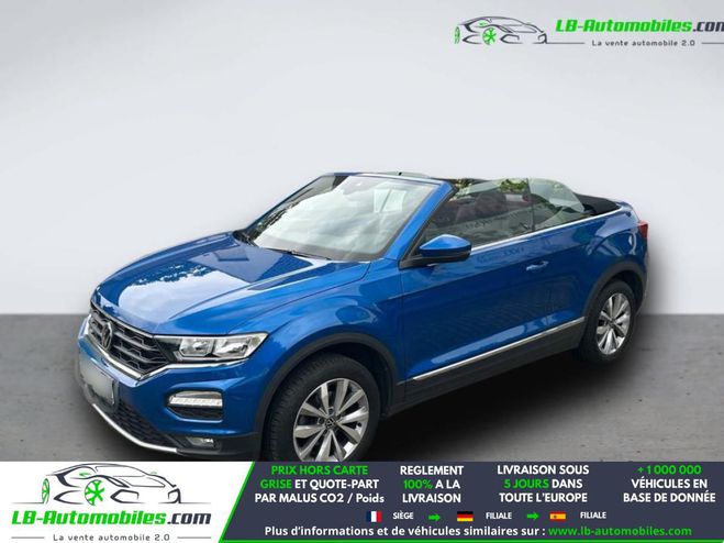 Volkswagen T-Roc Cabriolet 1.0 TSI 110 Start/Stop BVM Bleu M�tallique de 2021