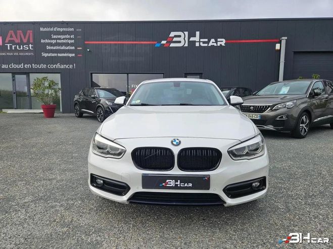 BMW Serie 1 2.0 118 D 150 LOUNGE BVA Blanc de 2017