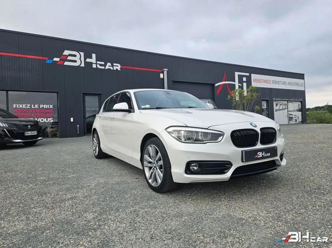 BMW Serie 1 2.0 118 D 150 LOUNGE BVA Blanc de 2017