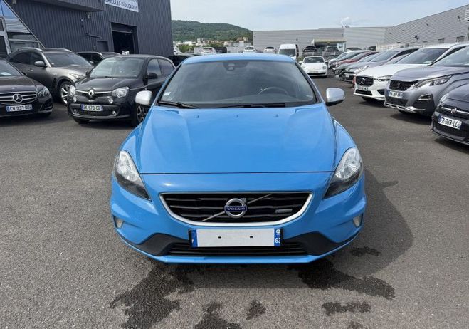 Volvo V40 T3 150CH START&STOP R-DESIGN Bleu de 2014