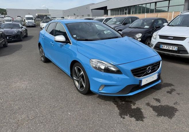 Volvo V40 T3 150CH START&STOP R-DESIGN Bleu de 2014