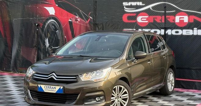 Citroen C4 1.6 E-HDI 115 FAP EXCLUSIVE Marron de 2014