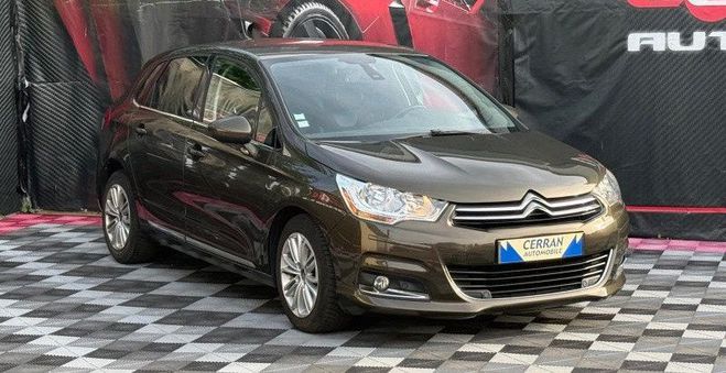 Citroen C4 1.6 E-HDI 115 FAP EXCLUSIVE Marron de 2014