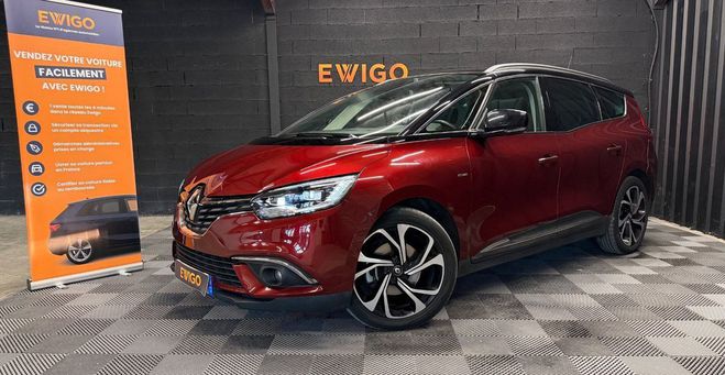 Renault Grand Scenic 1.5 dci 110 intens edc bva full option c Rouge de 2018