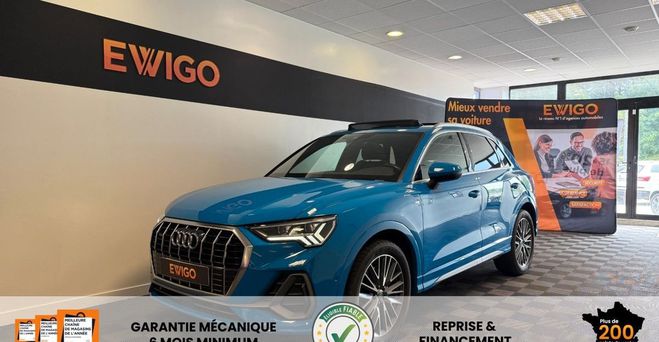 Audi Q3 2.0 40 tfsi 190 s-line quattro s-tronic  Bleu de 2019