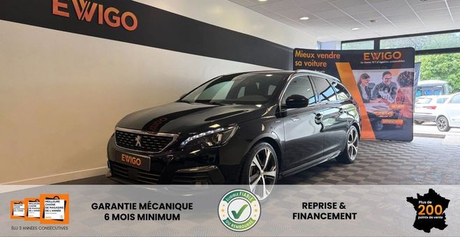Peugeot 308 SW generation-ii 1.6 bluehdi 120ch gt li Noir de 2018