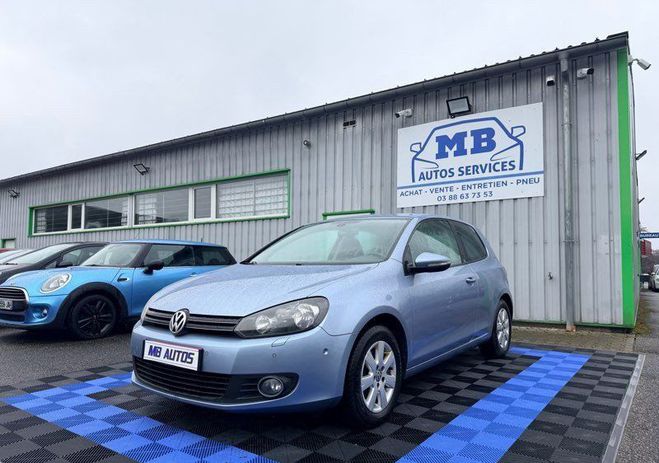 Volkswagen Golf VW 6 VI 1.4 Tsi 122 Clim R�gulateur Rada Bleu de 2010