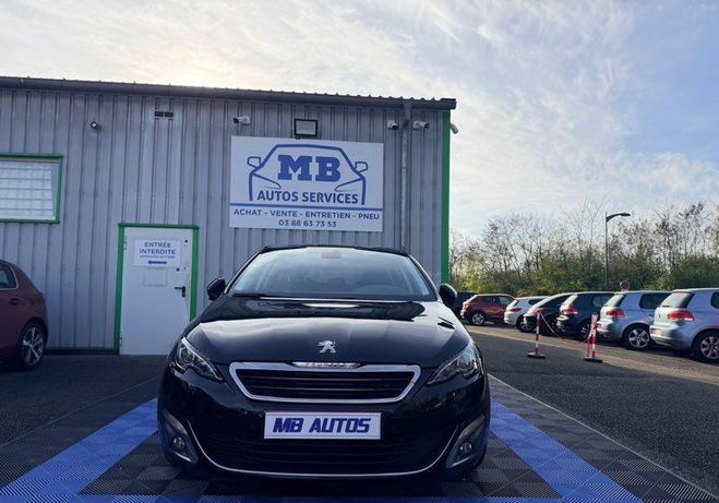 Peugeot 308 II 2.0L HDI 150 Boite Auto EAT6 GPS Cam� Noir de 2016