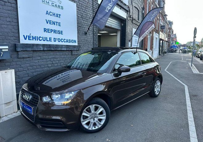Audi A1 1.6 TDI 105cv Attraction Marron de 2012