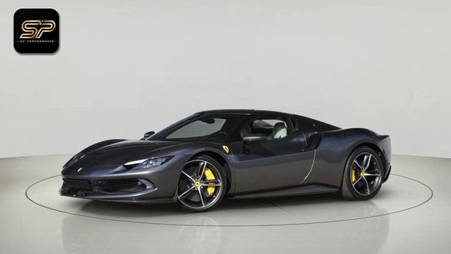 Ferrari 296 GTB DCT 830 ch * Lift System * Cam�ra 360� * Gris de 2023