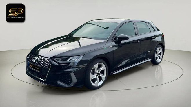 Audi A3 Sportback 30 TDI S line S-Tronic 116 ch  Noir de 2022