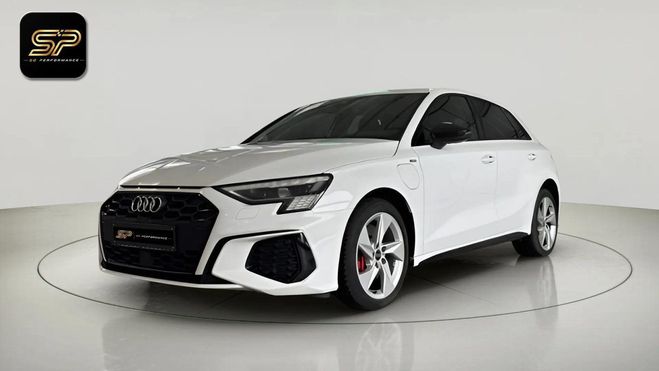 Audi A3 Sportback 45 TFSI e S line S-Tronic 245  Blanc de 2022