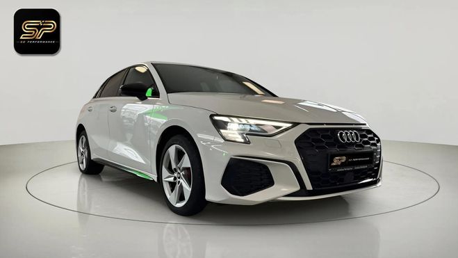 Audi A3 Sportback 45 TFSI e S line S-Tronic 245  Blanc de 2022