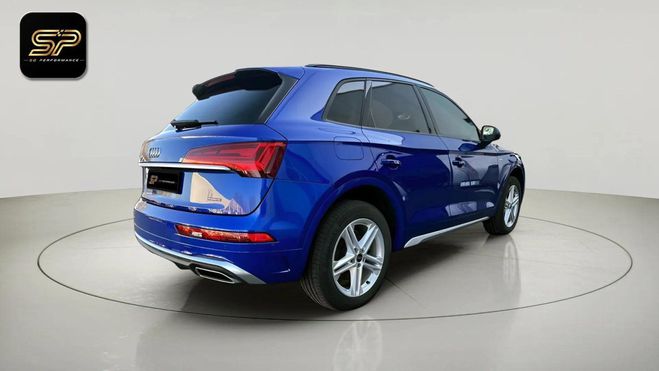 Audi Q5 55 TFSI e quattro S line S-Tronic 367 ch Bleu de 2022