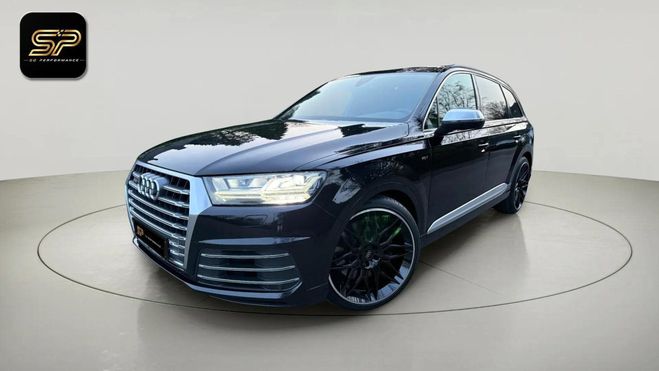 Audi SQ7 4.0 TDI quattro Tiptronic 435 ch * V8 Di Noir de 2017