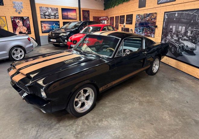Ford Mustang Fasback V8 302ci 1966 Noir de 1966