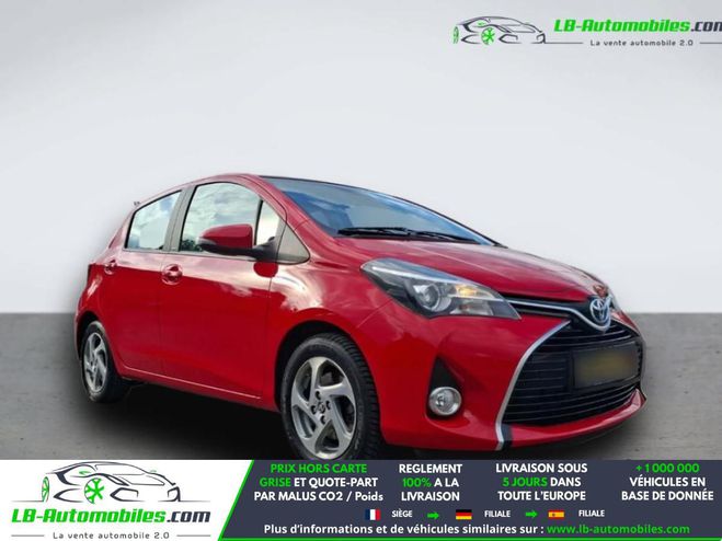 Toyota Yaris HYBRIDE 100ch Rouge de 2016