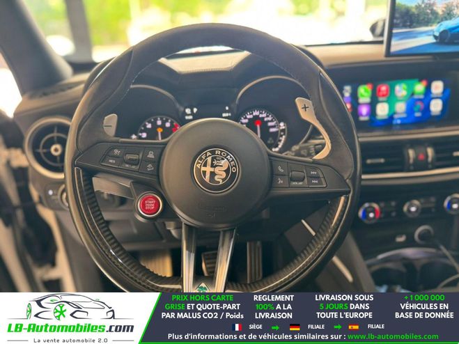 Alfa romeo Stelvio 2.9 V6 510ch BVA Blanc de 2019