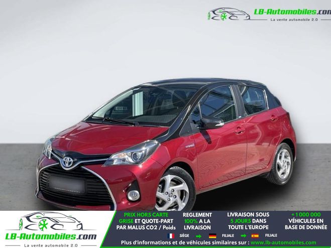 Toyota Yaris HYBRIDE 100ch Rouge M�tallique de 2017