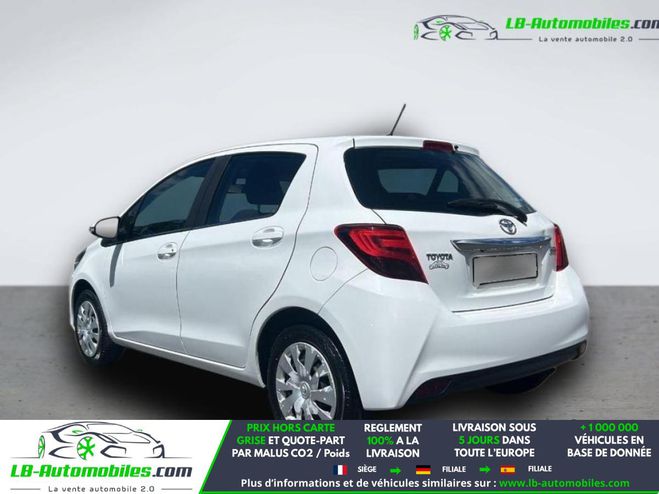 Toyota Yaris 69 VVT-i BVM Blanc M�tallique de 2015
