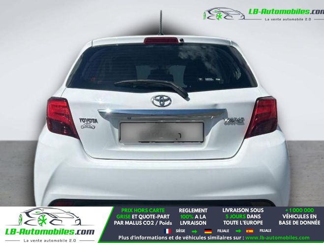 Toyota Yaris 69 VVT-i BVM Blanc M�tallique de 2015