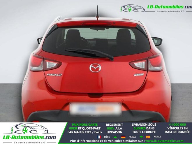 Mazda 2 1.5L SKYACTIV-G 90ch BVA Rouge M�tallique de 2017