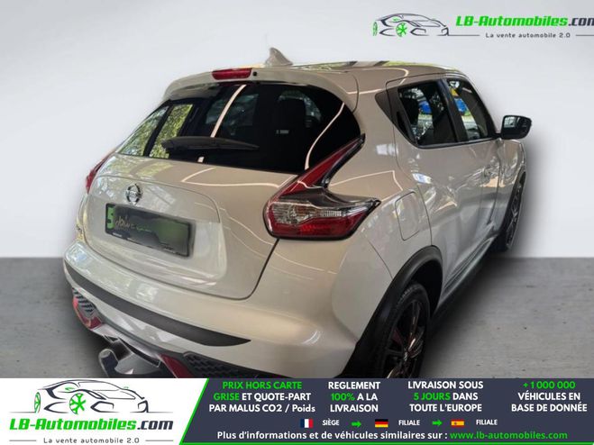 Nissan Juke 1.2e DIG-T 115 Blanc M�tallique de 2017