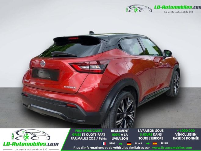 Nissan Juke DIG-T 117 BVA Rouge M�tallique de 2020
