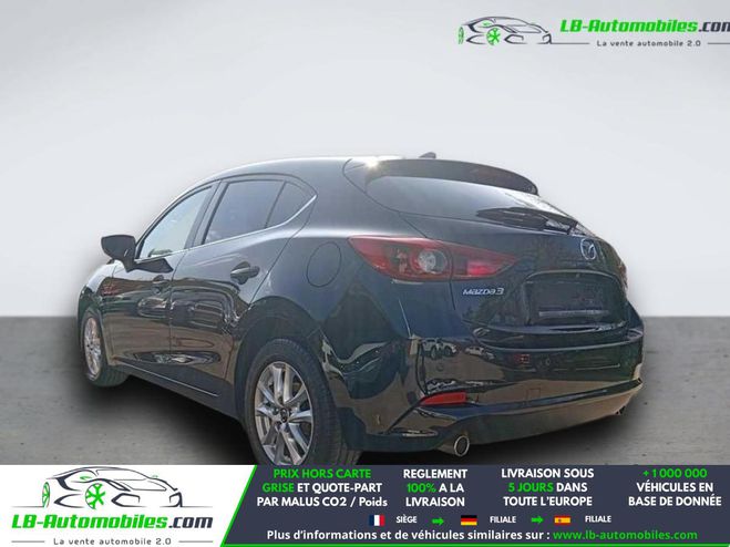 Mazda 3 2.0L SKYACTIV-G 120 ch Noir M�tallique de 2017