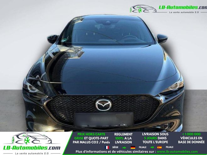 Mazda 3 2.0L SKYACTIV-X M Hybrid 180 ch BVA Noir M�tallique de 2020