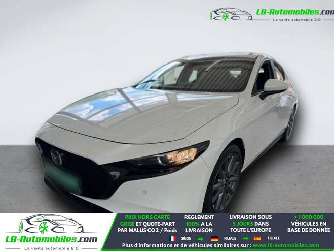 Mazda 3 2.0L e-SKYACTIV-G 122 ch BVM Blanc M�tallique de 2021