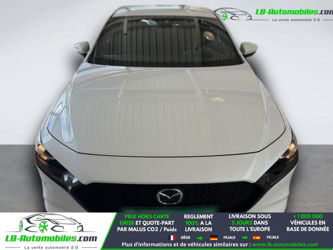Mazda 3 2.0L e-SKYACTIV-G 122 ch BVM Blanc M�tallique de 2021