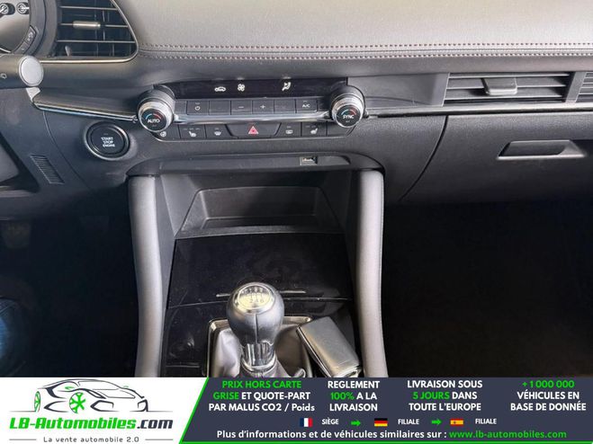 Mazda 3 2.0L e-SKYACTIV-G 122 ch BVM Blanc M�tallique de 2021